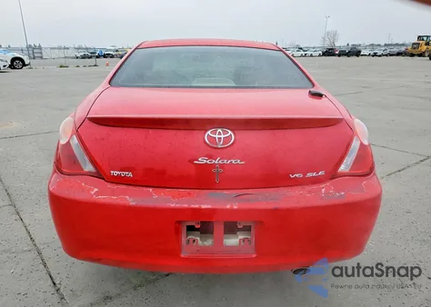 2006 Toyota Camry Solara Se z USA, uszkodzony, nr VIN 4T1CA30P66U072021